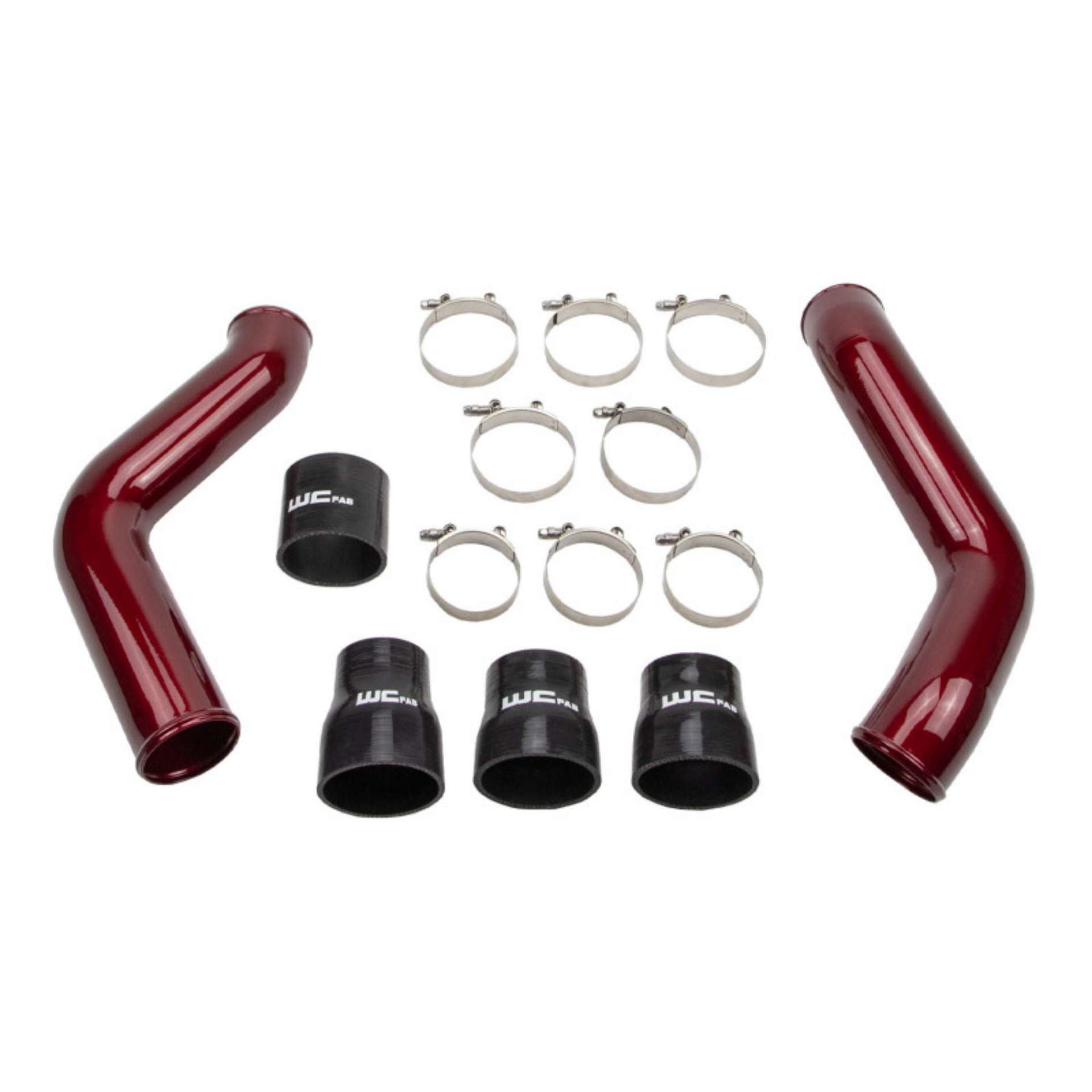 Picture of Wehrli 19-23 Dodge Cummins 6-7L Stage 1 High Flow Intake Bundle Kit  - WCFab Red