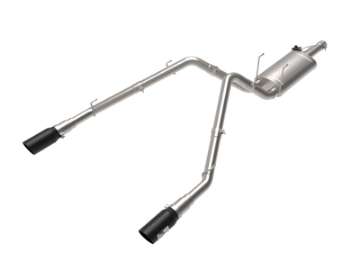 Picture of aFe 09-18 Ram 1500 V8 5-7L Hemi Gemini XV 3in 304 SS Cat-Back Exhaust w- Black Tips