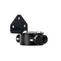 Picture of Mishimoto M20 x 1-5 - Remote Oil Filter Mount - Black