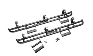 Picture of N-Fab RKR Step System 2021 Ford Bronco 4 Door - Tex- Black - 1-75in