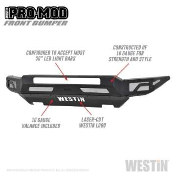 Picture of Westin 17-20 Ford F-150 Raptor Pro-Mod Front Bumper