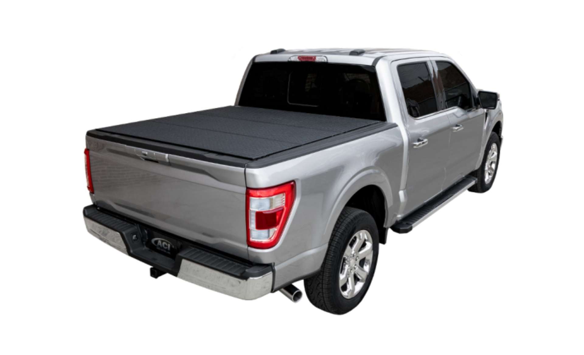 Picture of Access LOMAX Tri-Fold Cover 2022+ Ford Maverick 4ft 5in Bed - Black Diamond Mist