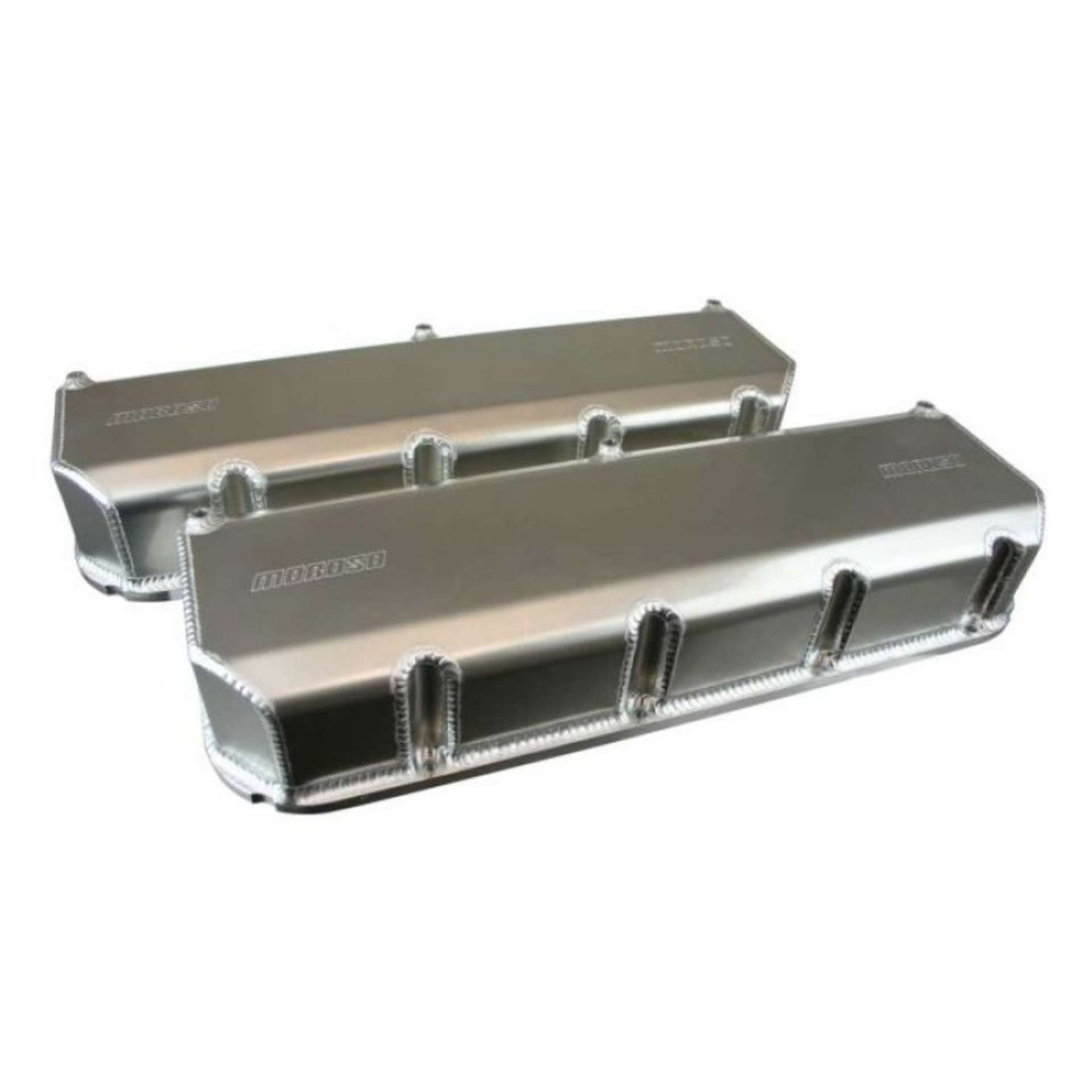 Picture of Moroso Chevrolet Small Block 4-4in CFE Valve Cover - Fabricated Aluminum - Pair