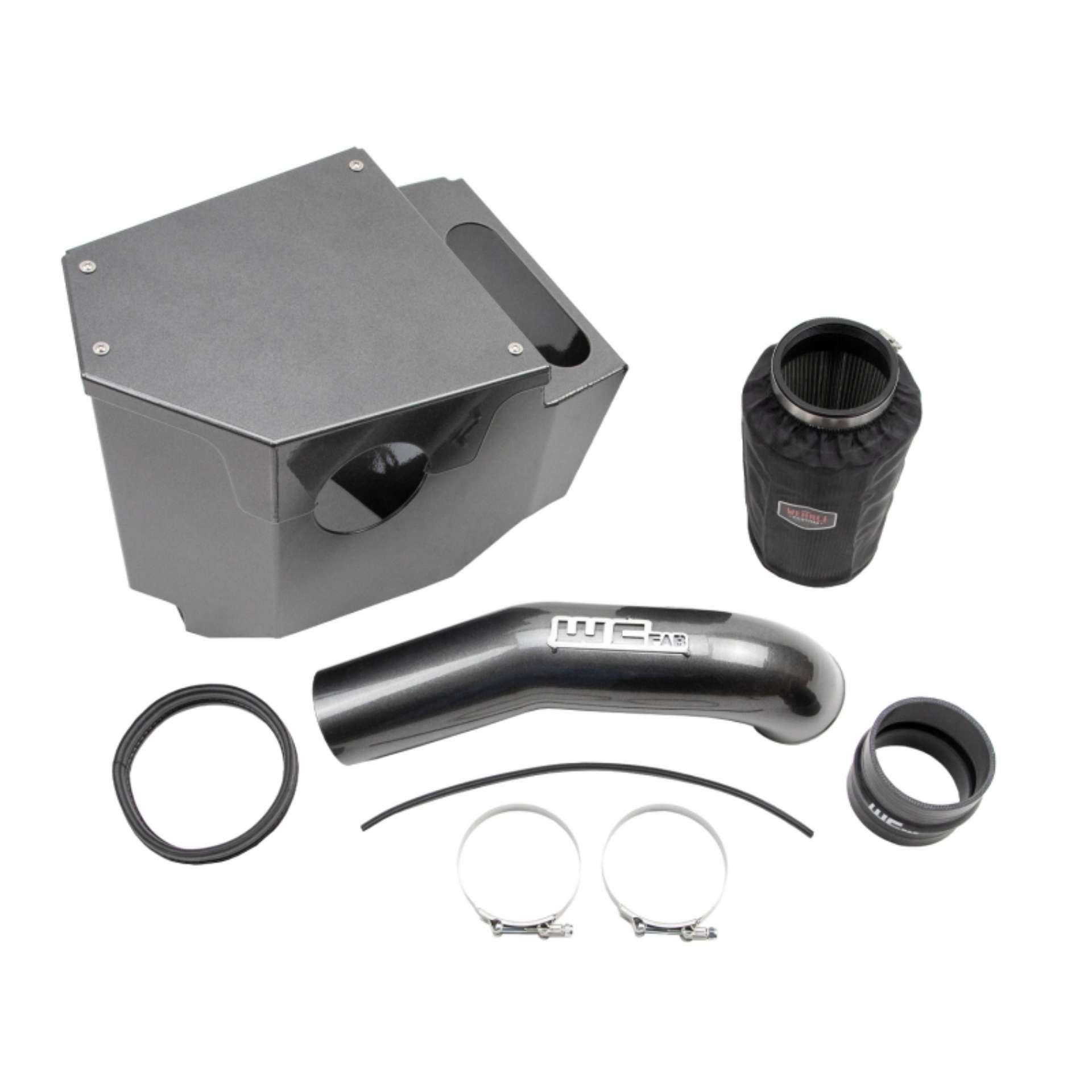 Picture of Wehrli 20-24 Chevrolet 6-6L L5P Duramax 4in Intake Kit - Bengal Red