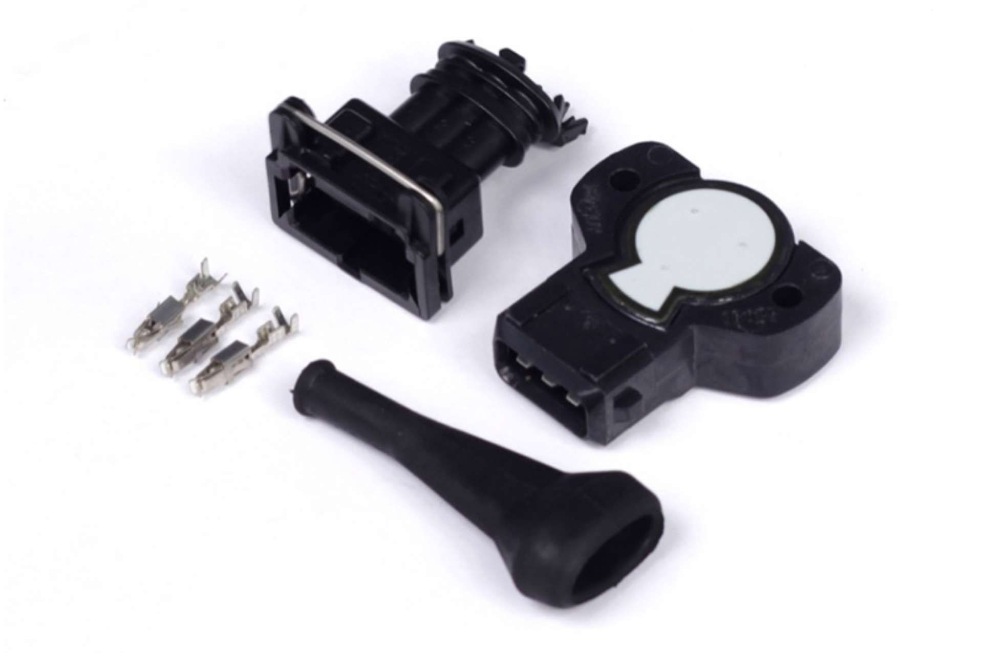 Picture of Haltech Throttle Position Sensor Grey - 8mm D-Shaft - CW & CCW Rotation