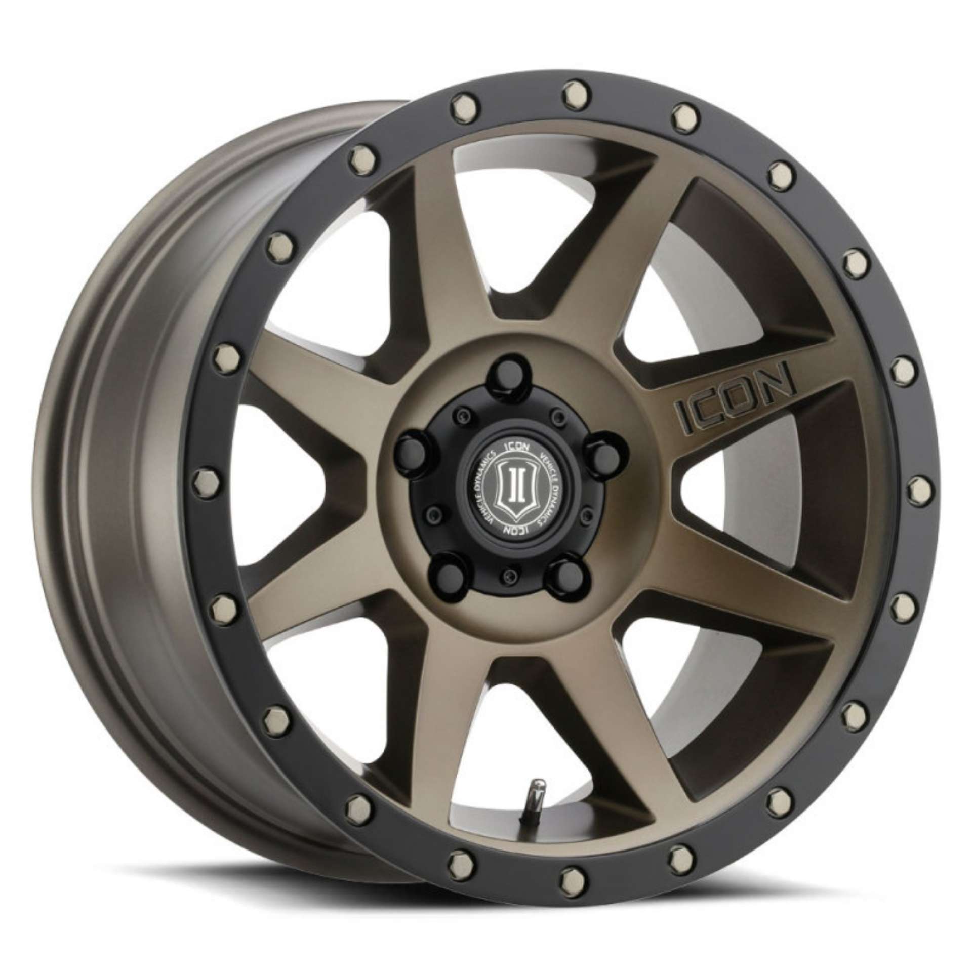 Picture of ICON Rebound Pro 17x8-5 5x4-5 0mm Offset 4-75in BS 71-5mm Bore Bronze Wheel