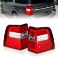 Picture of ANZO 07-17 For Expedition LED Taillights w- Light Bar Chrome Housing Red-Clear Lens