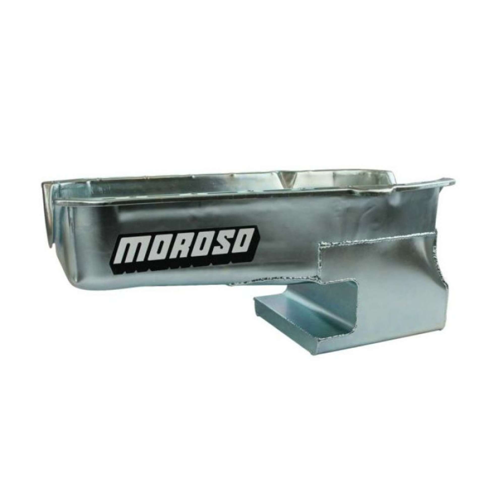 Picture of Moroso 80-85 SBC w-Passengers Side Dip Stick Dart SHP Chevy II Oil Pan - Black