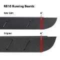 Picture of Go Rhino RB10 Slim Running Boards - Universal 73in- - Tex- Blk