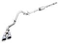 Picture of AWE Tuning 4th Gen GM 1500 5-3L 0FG Catback Dual Side Exit Flat Bumper - Chrome Tips