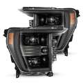 Picture of AlphaRex 21-22 Ford F150 PRO-Series Projector headlights Alpha-Black w-Activ Light-Seq Signal