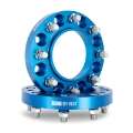 Picture of Mishimoto Borne Off-Road Wheel Spacers - 8X170 - 125 - 25mm - M14 - Blue