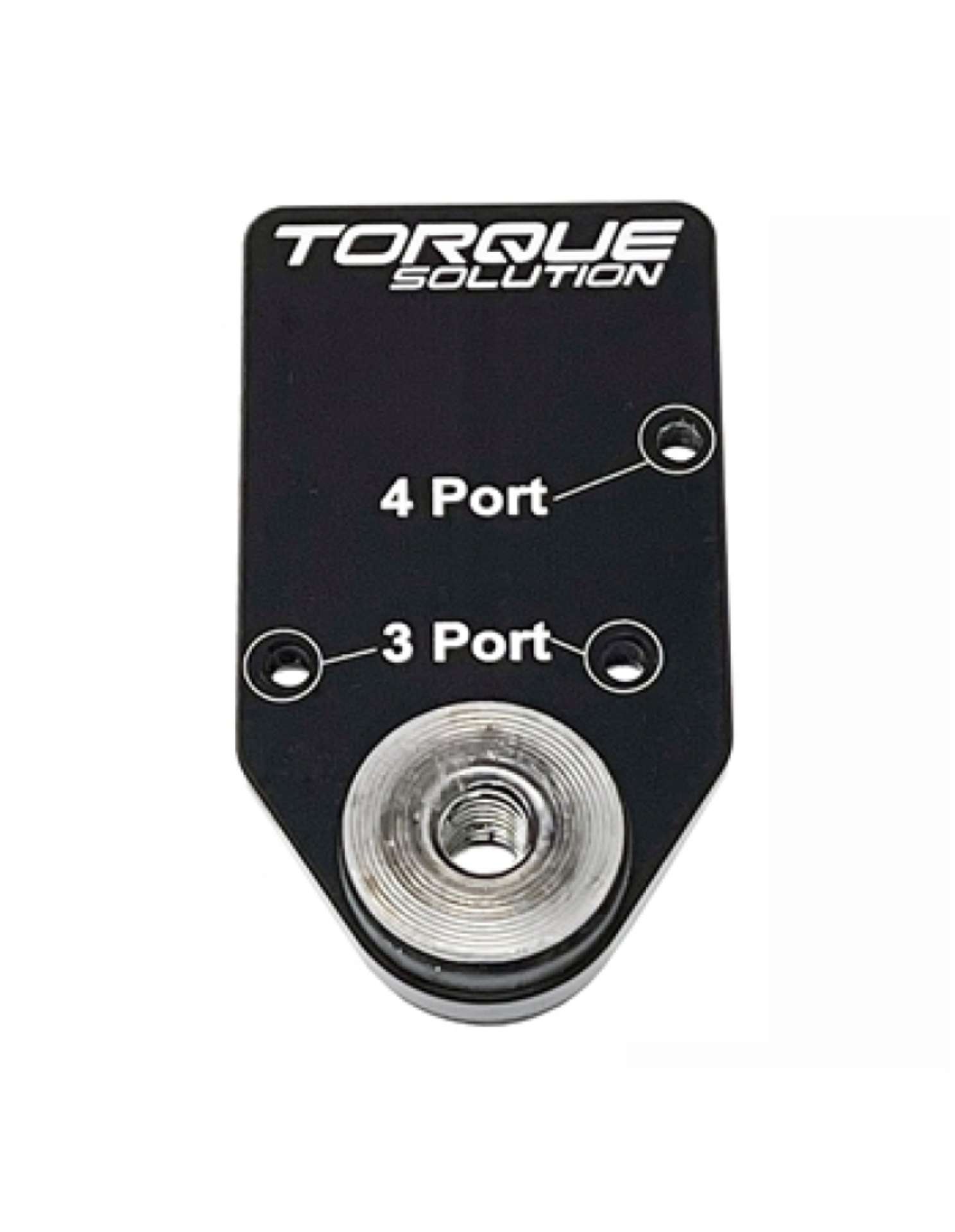 Picture of Torque Solution Billet MAC Valve Mount Bracket - For 3-4 Port MAC Solenoid Valves