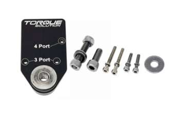 Picture of Torque Solution Billet MAC Valve Mount Bracket - For 3-4 Port MAC Solenoid Valves