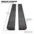 Picture of Westin Grate Steps Running Boards 54 in - Textured Black