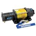 Picture of Superwinch 4500 LBS 12V DC 1-4in x 50ft Synthetic Rope Terra 4500SR Winch - Gray Wrinkle