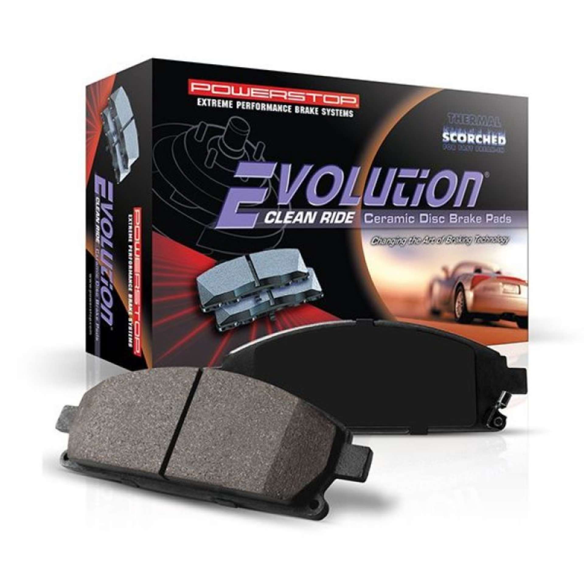 Picture of Power Stop 2021 Toyota Prius Rear Z16 Evo Ceramic Brake Pads