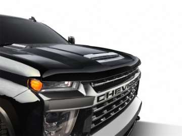 Picture of AVS 20-22 Chevrolet Silverado 2500 HD Bugflector Medium Profile Hood Shield - Smoke