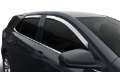 Picture of AVS 17-22 GMC Arcadia Ventvisor Outside Mount Front & Rear Window Deflectors 4pc - Chrome