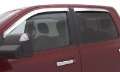 Picture of AVS 19-22 Ford Ranger Crew Cab Ventvisor Outside Mount Window Deflectors 4pc - Chrome