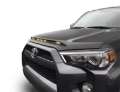 Picture of AVS 10-22 Toyota 4Runner Aeroskin Low Profile Hood Shield w- Lights - Black