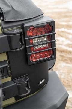 Picture of Rugged Ridge Rear Corner Kit Body Armor 4-Door 07-18 Jeep Wrangler JKU