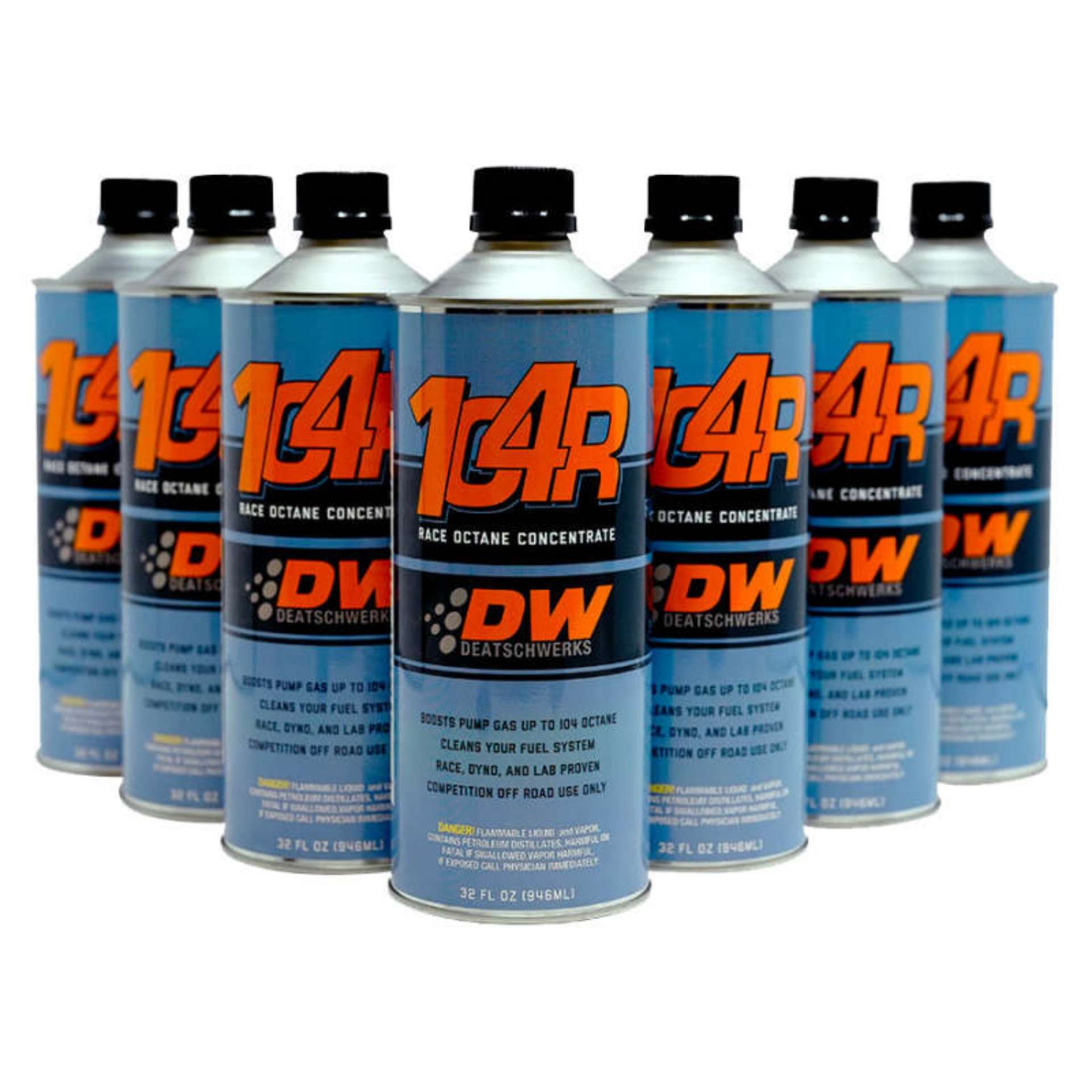 Picture of DeatschWerks 104R Race Octane Booster 32oz- Cans - Case of 8