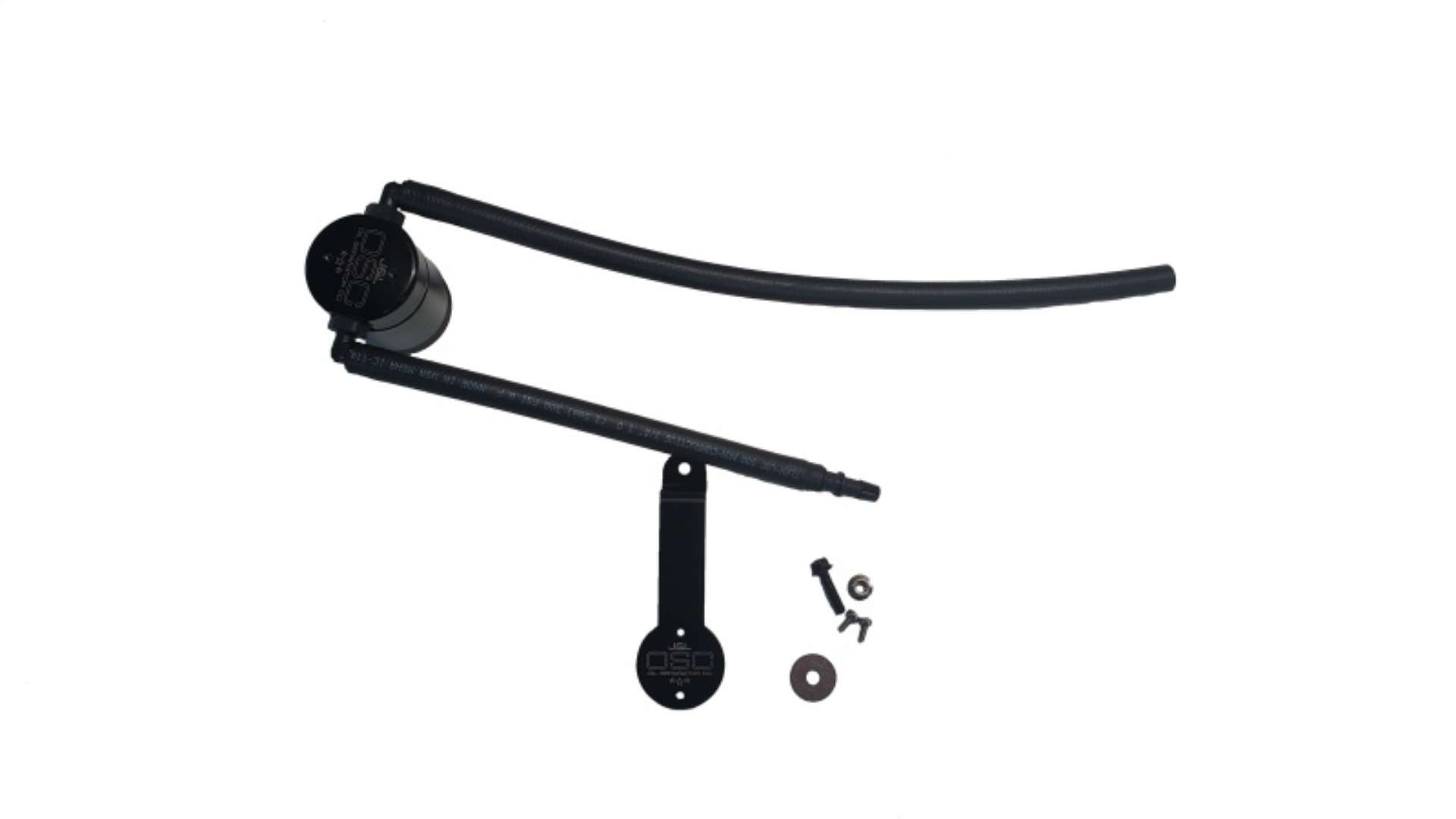 Picture of J&L 86-93 Ford Mustang 5-0 302 Passenger Side Oil Separator 3-0 - Black Anodized