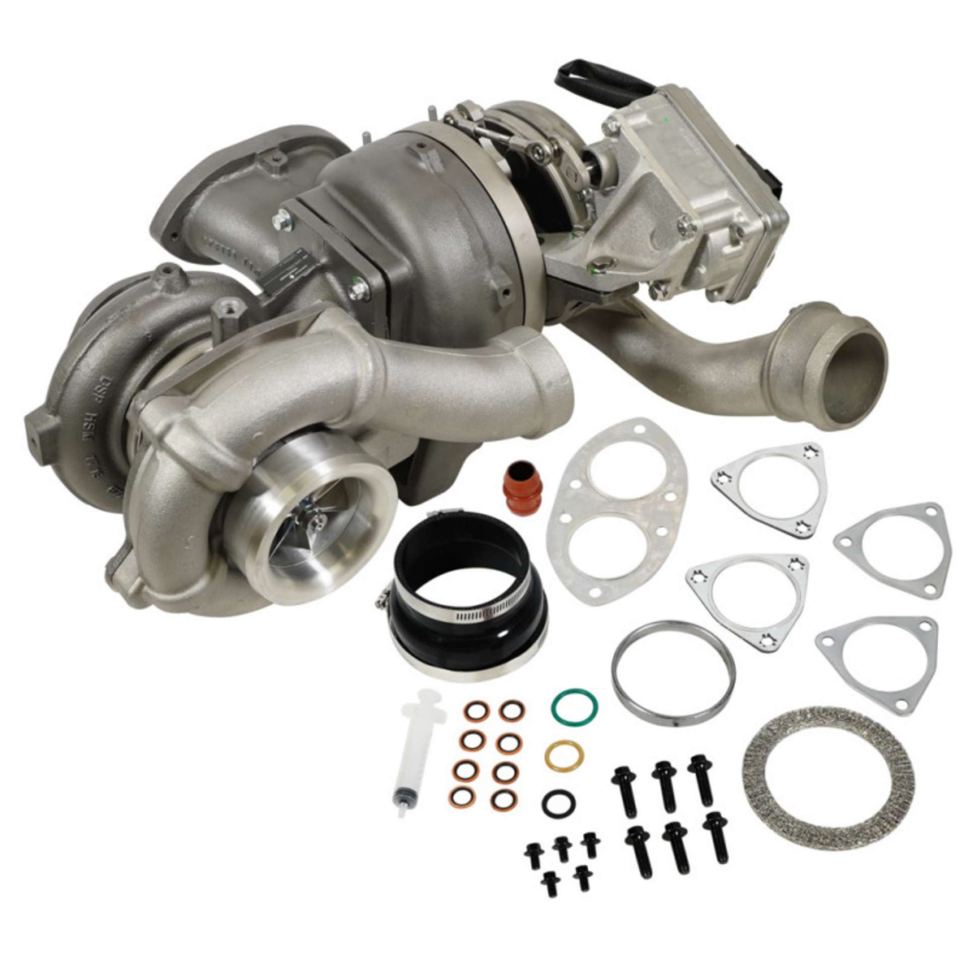 Picture of BD Diesel Screamer V2S Twin Turbo System - Ford 6-4L 2008-2010 w-o Air Intake Kit