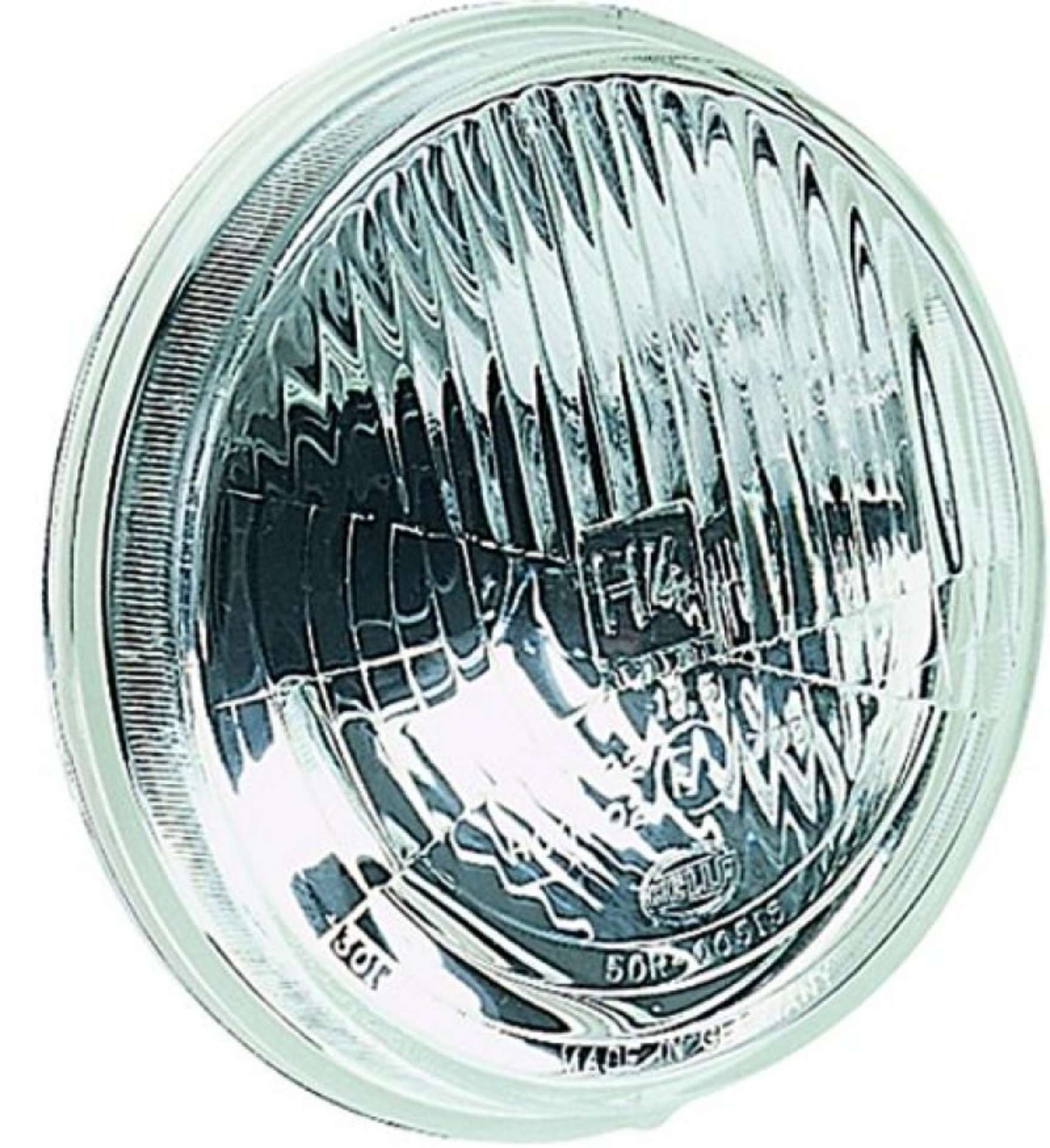 Picture of Hella Vision Plus 5-3-4in Round Conversion H4 Headlamp High-Low Beam - Single Lamp