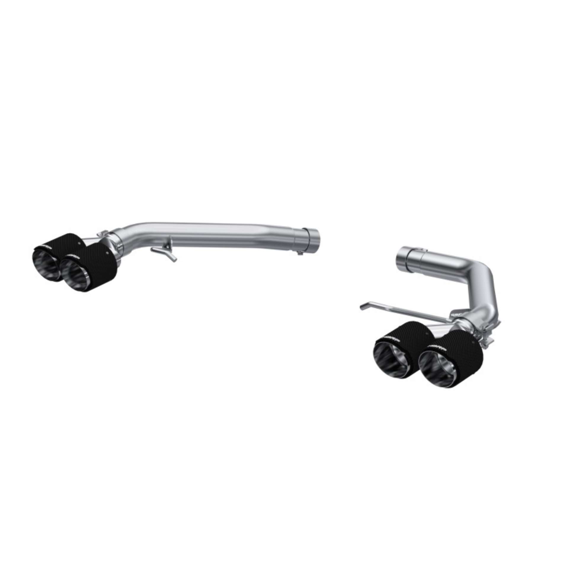 Picture of MBRP 14-17 Audi SQ5 3-0T Dual Rear Exit Axle Back w- Quad Carbon Fiber Tips - T304