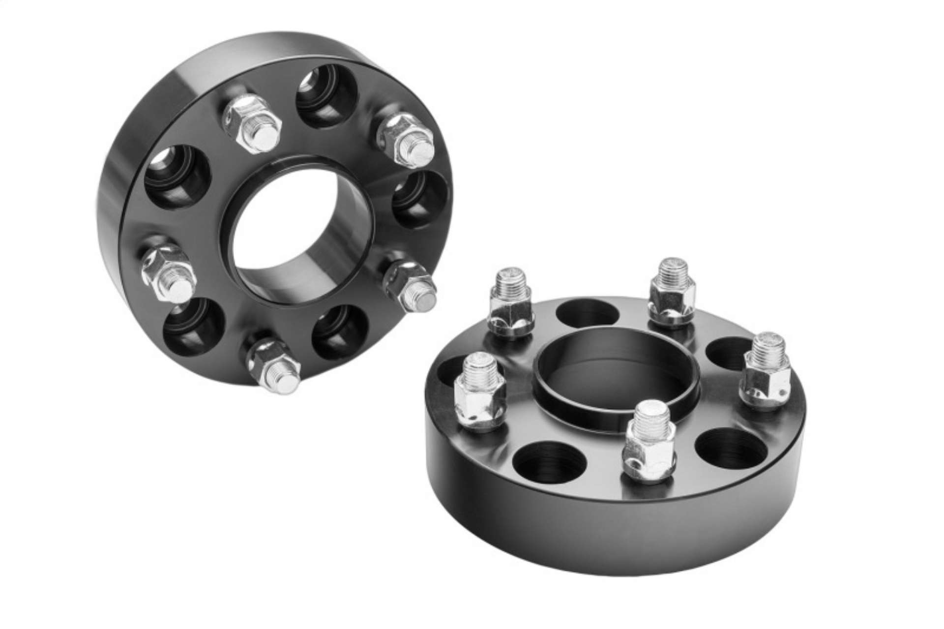 Picture of Rugged Ridge Wheel Spacers 1-5 Inch 5 x 5in 18-22 Jeep Wrangler JL - 20-22 Gladiator