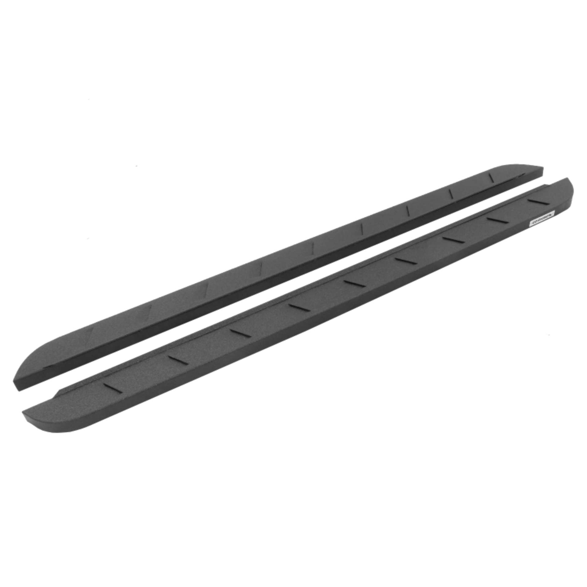 Picture of Go Rhino RB10 Slim Running Boards - Universal 80in- - Bedliner Coating