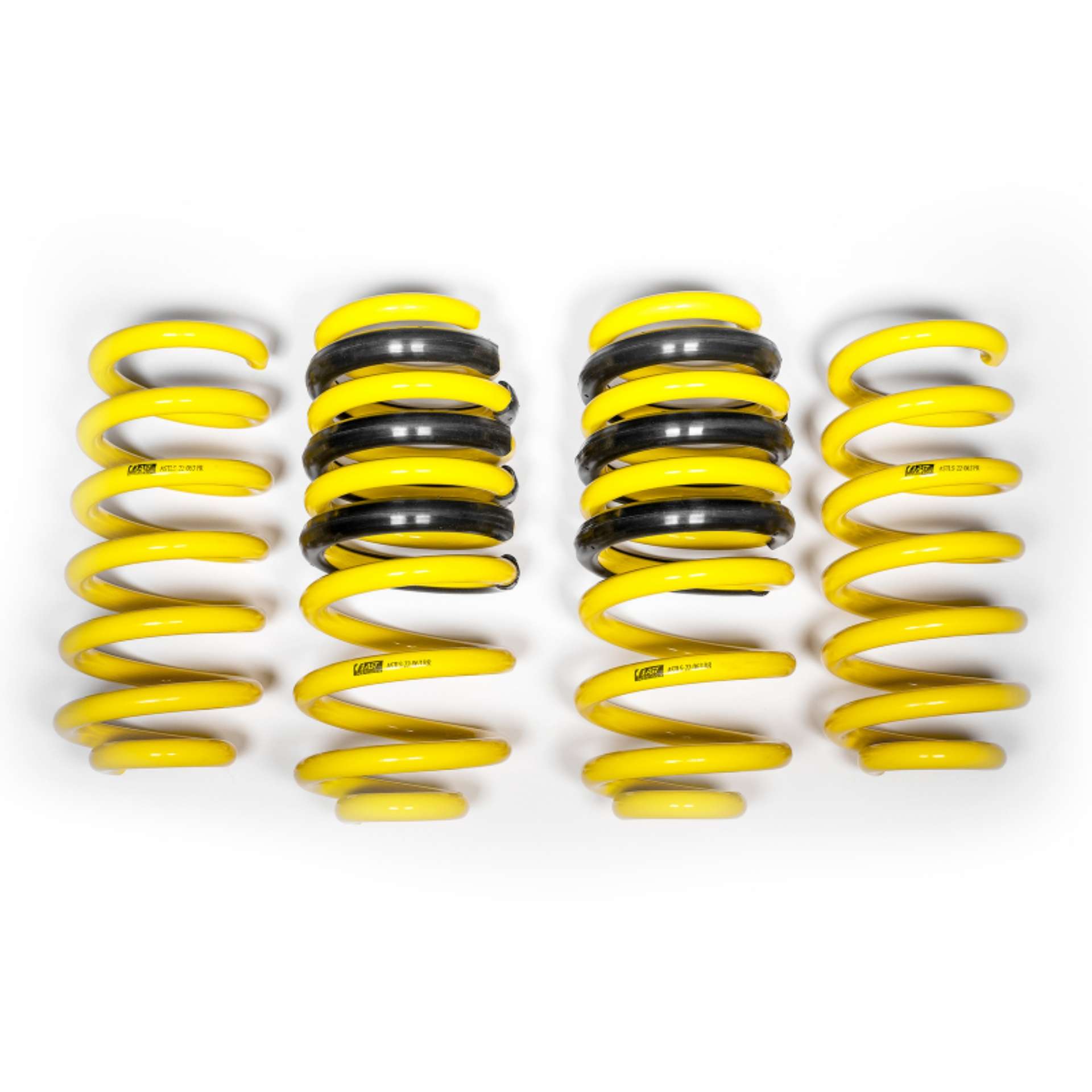 Picture of AST Suspension 18-21 Jeep Cherokee Trackhawk Lowering Springs - 1-1 inch front - 1-75 inch rear drop