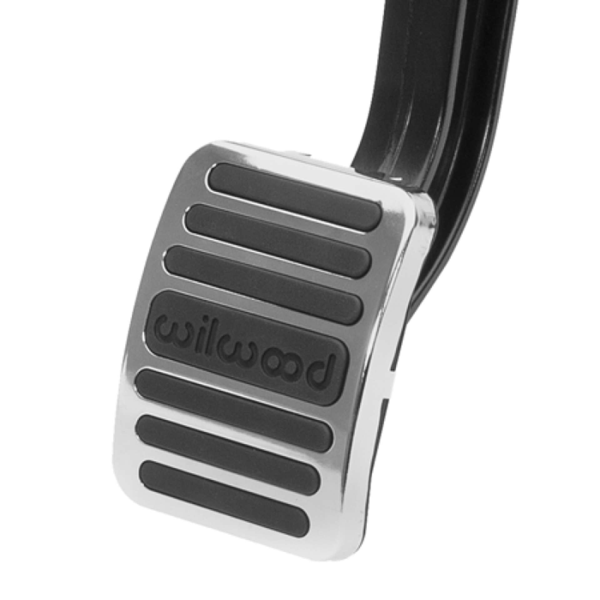 Picture of Wilwood Brake Pedal Cover And Trim Plate Kit - Black Rubber-Stainless