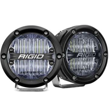 Picture of Rigid Industries 360-Series 4in LED SAE J583 Fog Light - White Pair