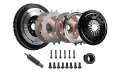 Picture of DKM Clutch 01-06 Mini Cooper-S R53 184mm Ceramic Twin Disc MR Clutch w-Flywheel 750 ft-lbs Torque