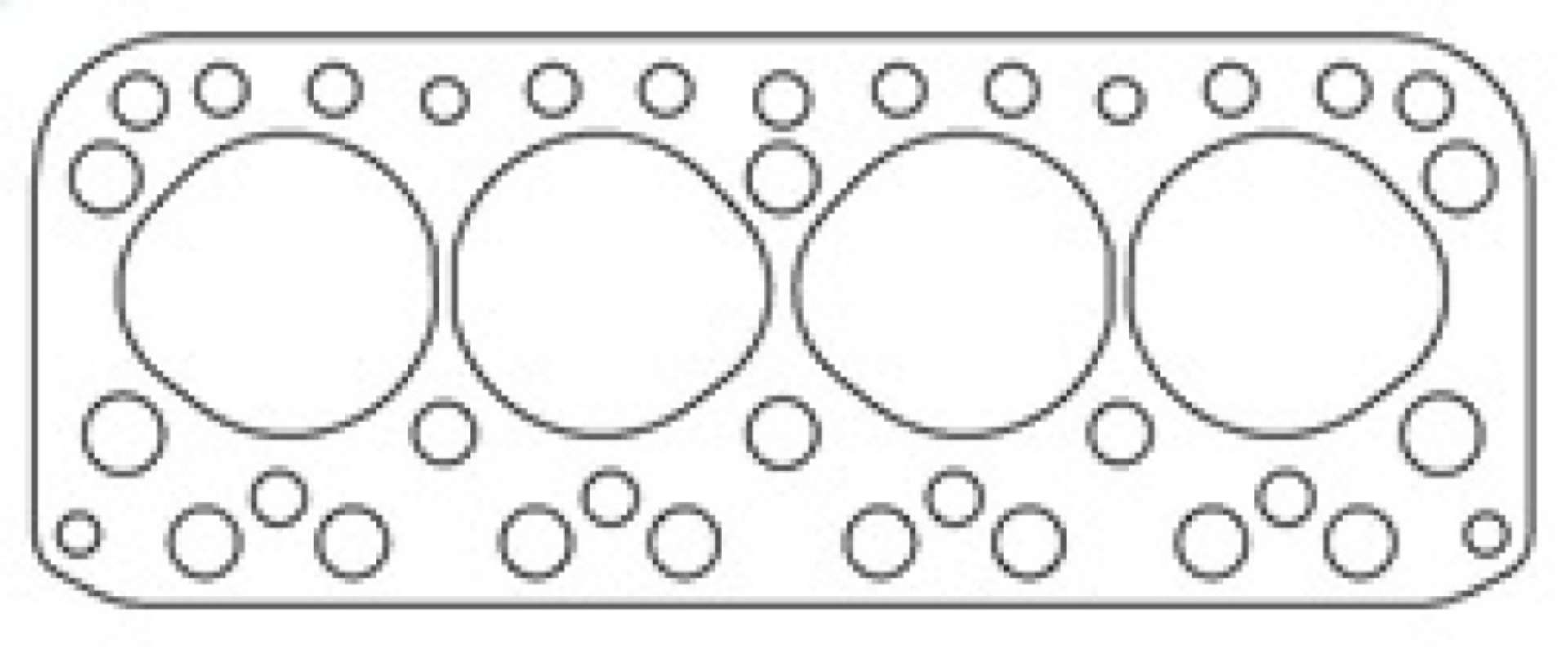 Picture of Cometic BMC 948-1098 A Series -043in Copper Cylinder Head Gasket 67-5mm Bore