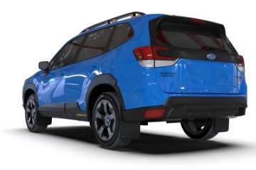 Picture of Rally Armor 22-24 Subaru Forester Incl- Wilderness Black UR Mud Flap w-Blue Logo