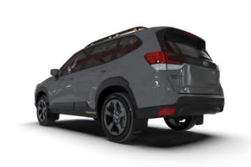 Picture of Rally Armor 22-24 Subaru Forester Incl- Wilderness Black UR Mud Flap w-Blue Logo