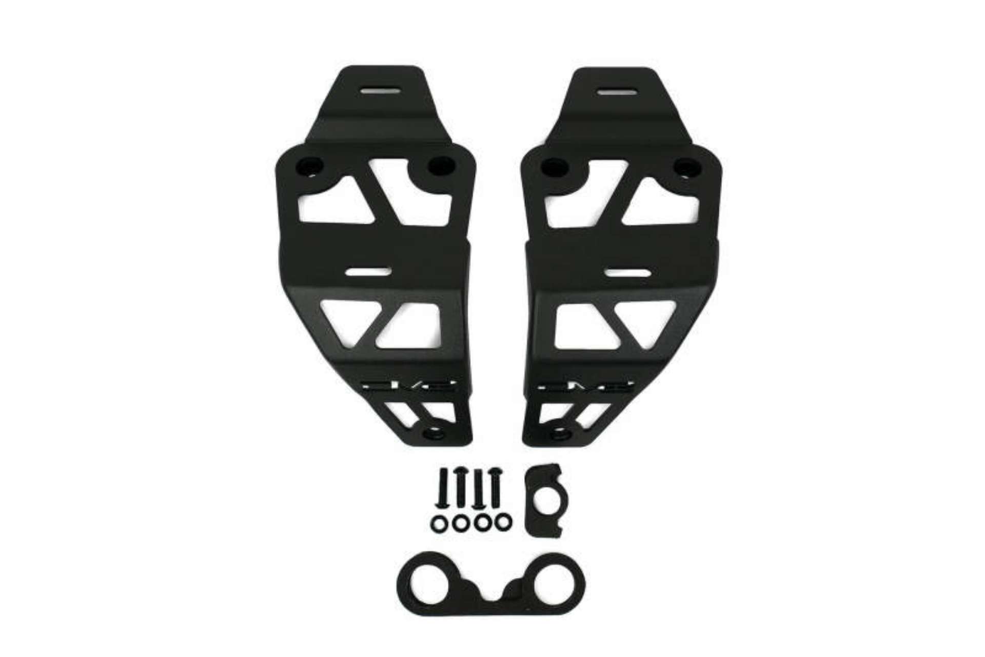 Picture of DV8 Offroad 20-22 Jeep JL 392- Jeep JT Mojave Edition Dual Pod Light Mounts