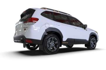 Picture of Rally Armor 22-24 Subaru Forester Incl- Wilderness Black UR Mud Flap w-White Logo