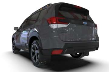 Picture of Rally Armor 22-24 Subaru Forester Incl- Wilderness Black UR Mud Flap w-Wild Orange Logo