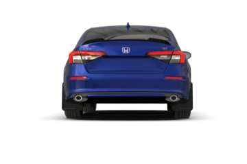 Picture of Rally Armor 22-24 Honda Civic-Civic Si-Sport Black UR Mud Flap w-Blue Logo