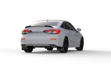 Picture of Rally Armor 22-24 Honda Civic-Civic Si-Sport Black UR Mud Flap w-White Logo