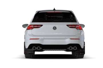 Picture of Rally Armor 22-24 VW MK8 Golf GTI-R Black UR Mud Flap w-White Logo