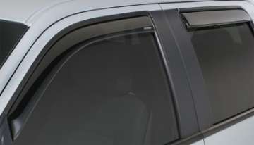 Picture of Stampede 15-21 Ford F-150 SuperCrew Cab Pickup Snap-Inz Sidewind Deflector 4pc - Smoke