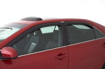 Picture of AVS 19-22 Volkswagen Jetta Ventvisor Outside Mount Window Deflectors 4pc - Smoke