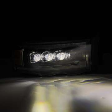 Picture of AlphaRex 02-05 Dodge Ram 1500 NOVA LED Proj Headlights Plank Style Blk w-Activ Light-Seq Signal
