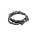 Picture of Snow 8AN Braided Stainless PTFE Hose - 5ft Black